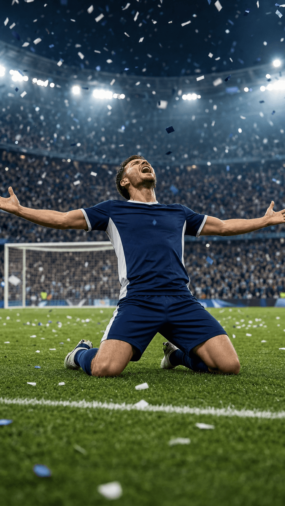 Goal celebration example made with VivifyAll